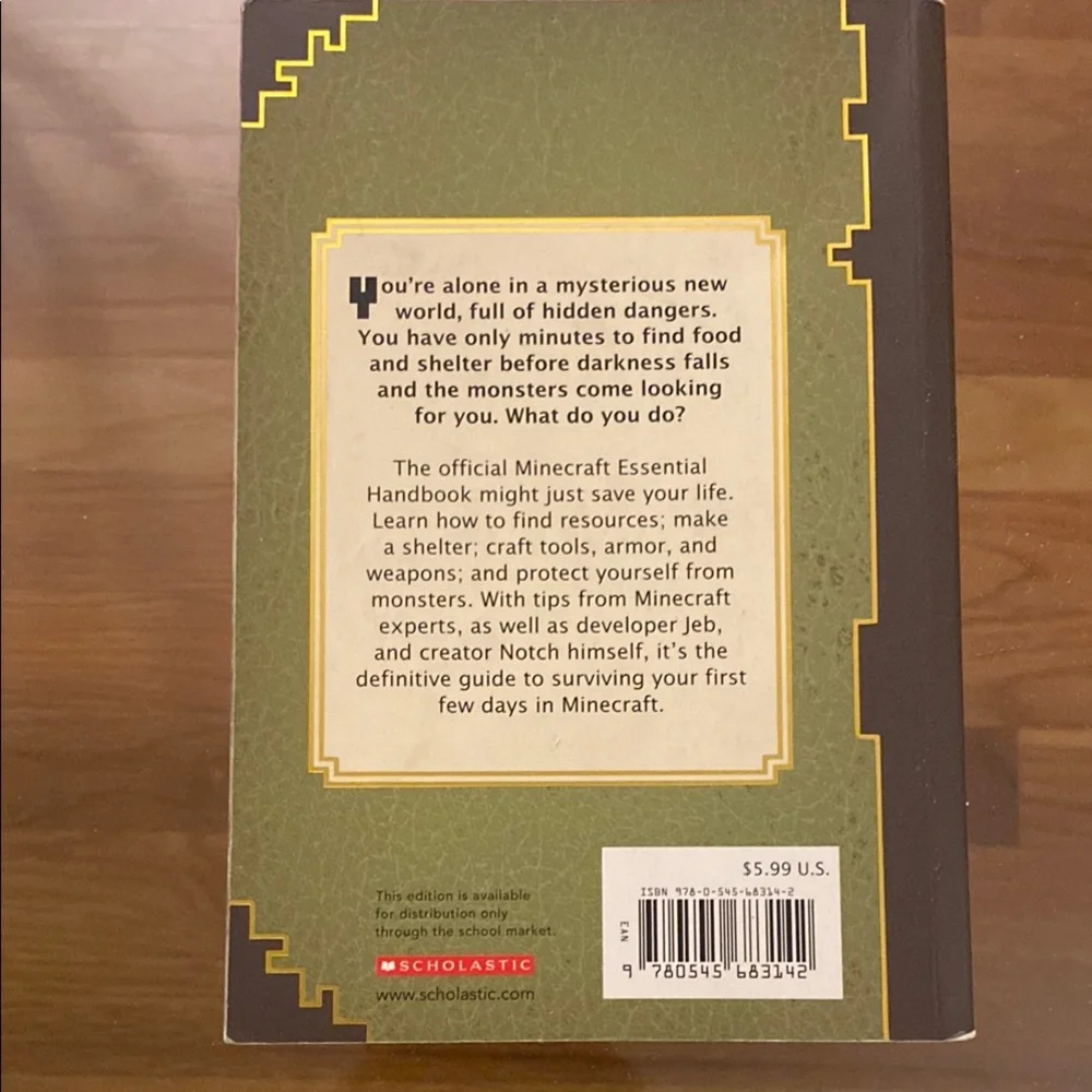 Minecraft Combat and Essential Handbooks Set